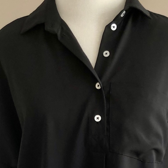 NWT Amanda Uprichard Button Detail Blouse Size XS - Picture 2 of 7